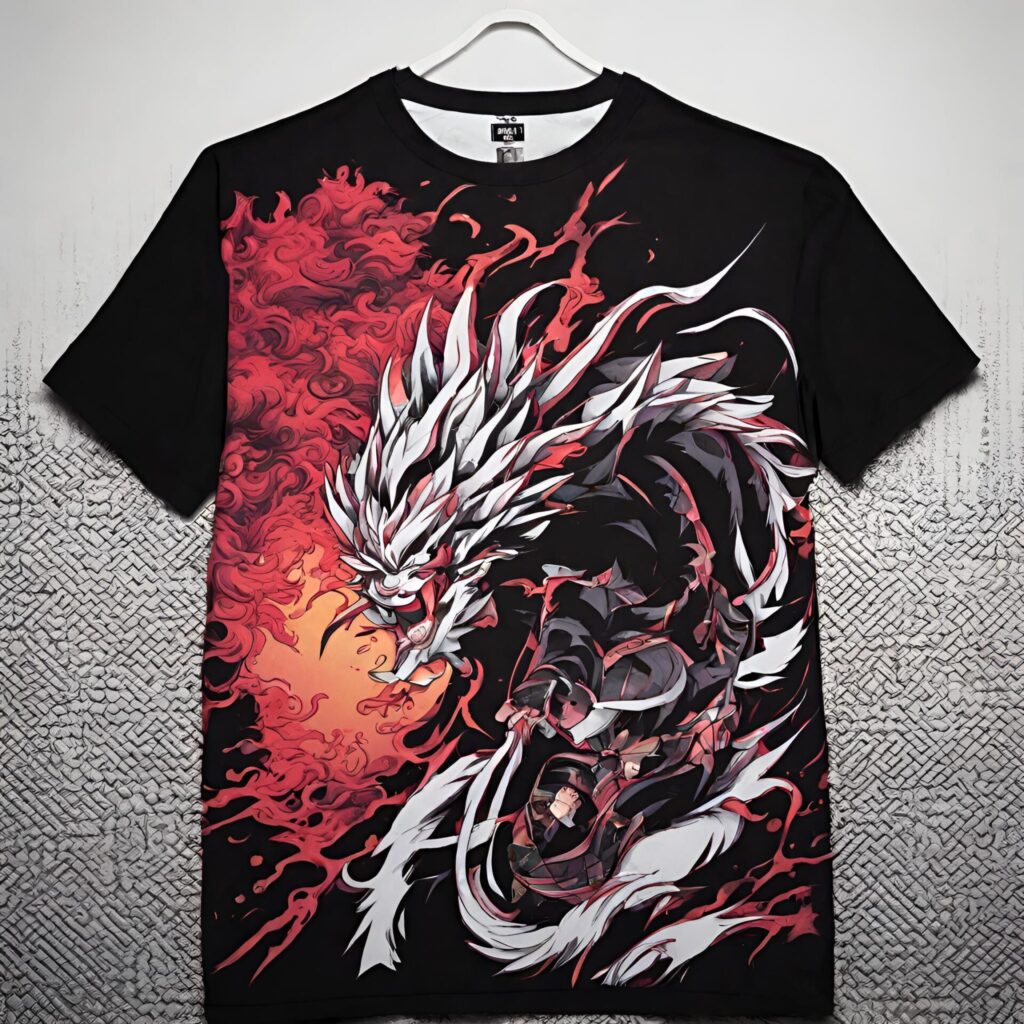 写楽tシャツ　グラデーション　派手　　 (1)